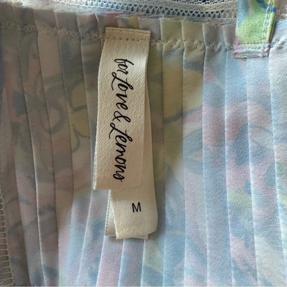 For Love And Lemons Midsummer Floral Mini Slip Dress In Medium - Picture 10 of 10